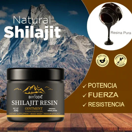 Shilajit 100 Puro Fuente de Energía Vital del Himalaya