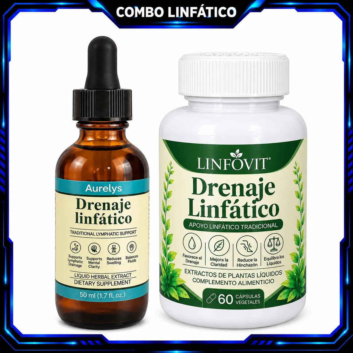 Drenaje + capsulas