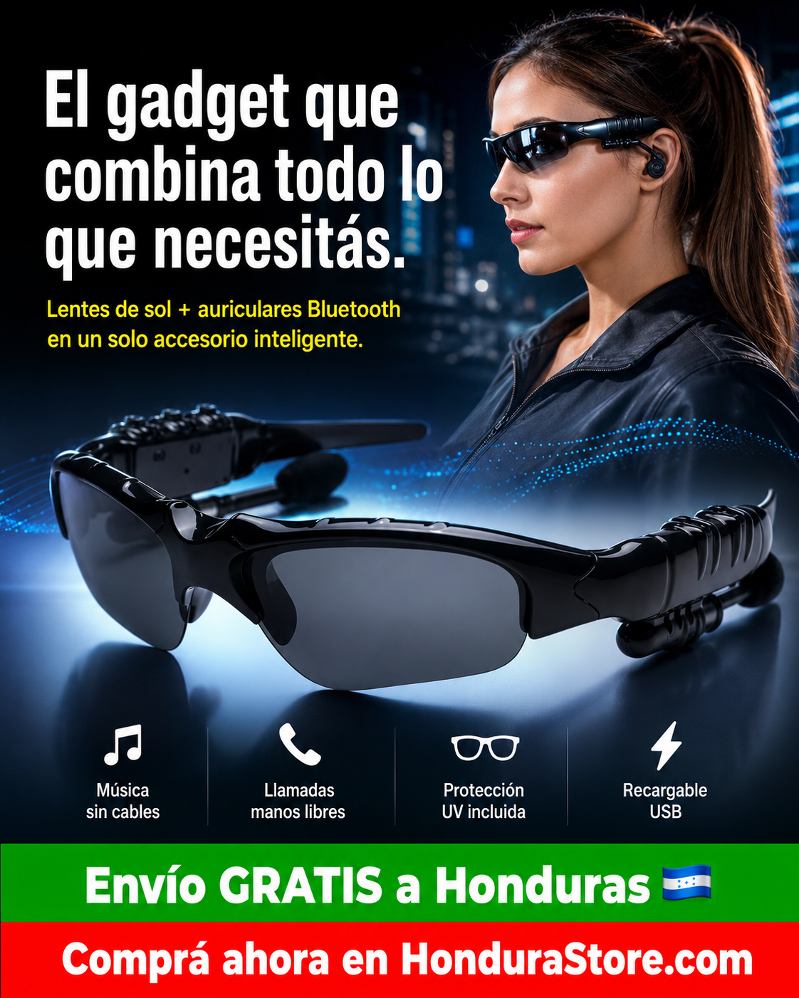 Gafas Bluetooth