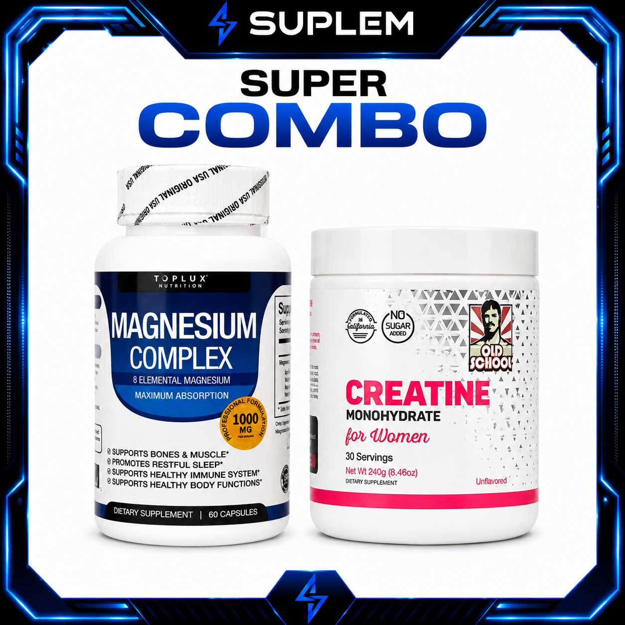 COMBO MAGNESIO - CREATINA FW