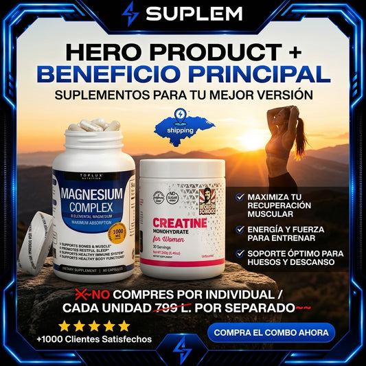 COMBO MAGNESIO - CREATINA