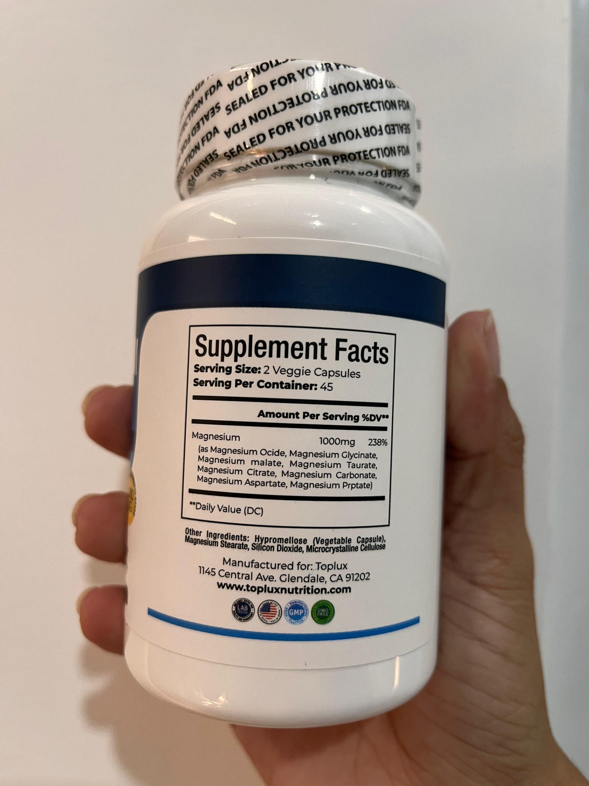 MAGNESIUM COMPLEX 90 CAPSULAS