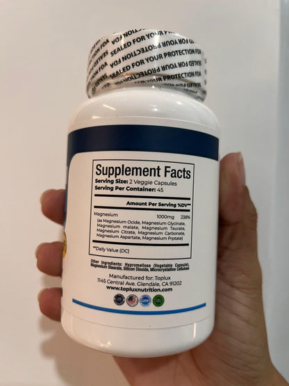 MAGNESIUM COMPLEX 90 CAPSULAS