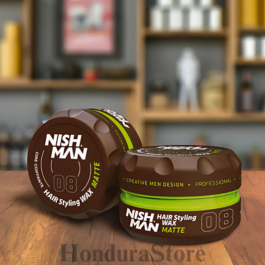 Nishman 08 Matte Hair Styling Wax 150 ml (CERA)