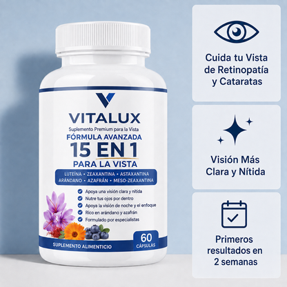 Vitalux™ | Recupera la Nitidez que Perdiste con los Años