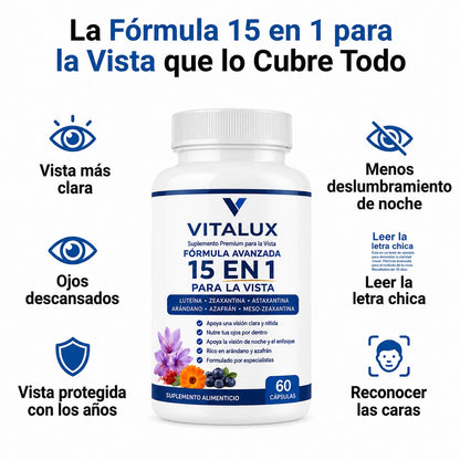 Vitalux™ | Recupera la Nitidez que Perdiste con los Años